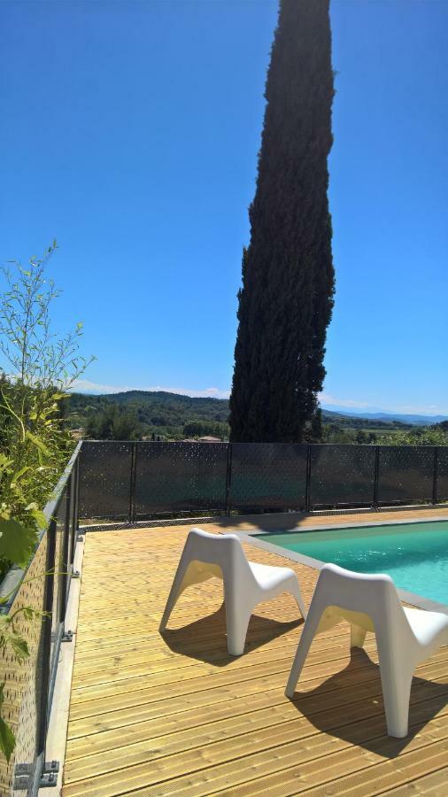 Villa Piscine Sud France Verzeille Екстериор снимка